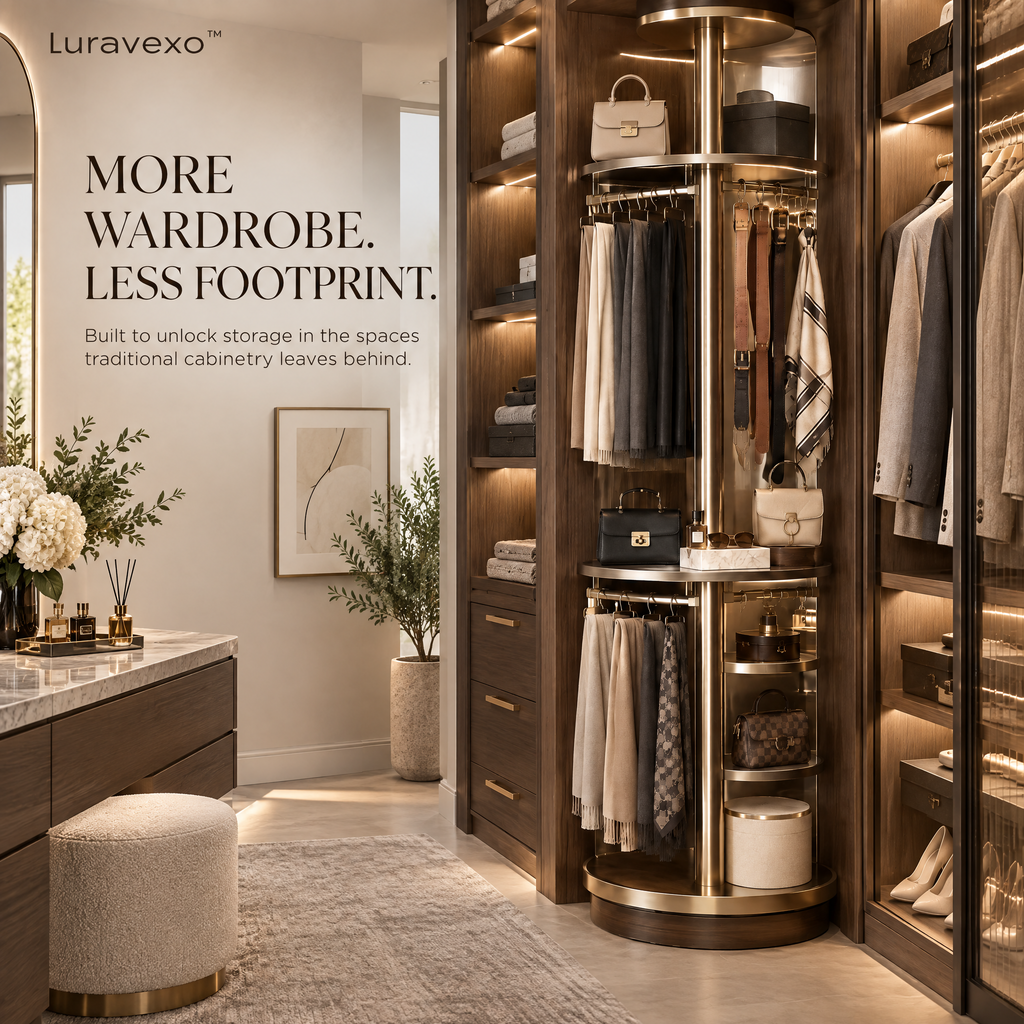 Luravexo™ Rotating Wardrobe Carousel