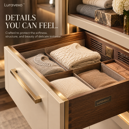 Luravexo™ Climate-Controlled Knitwear Drawer