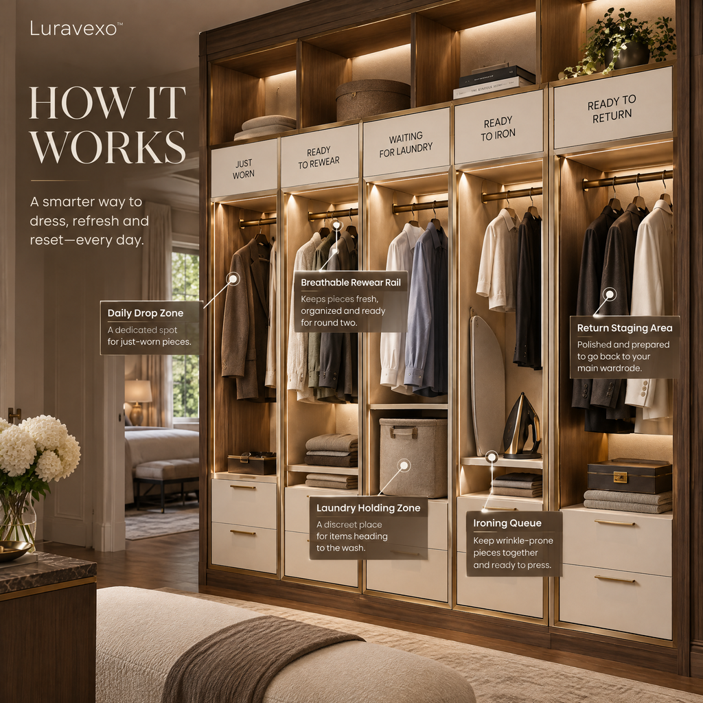 Luravexo™ Wardrobe Transition Zone