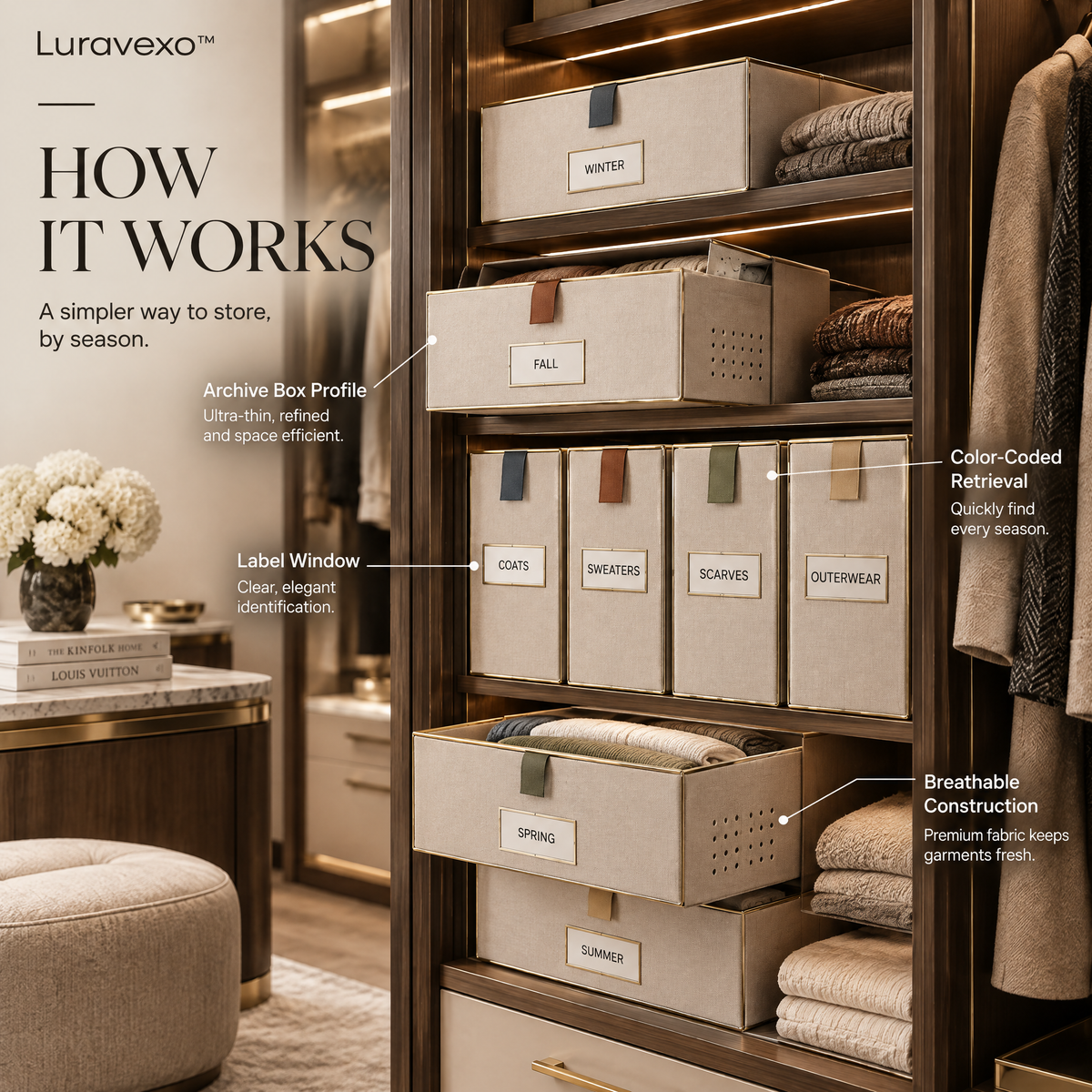 Luravexo™ Seasonal Wardrobe Archive