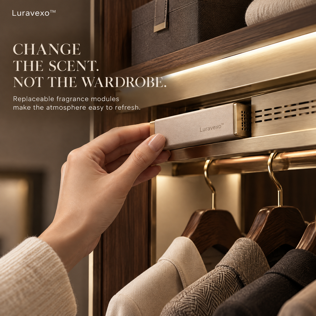 Luravexo™ Wardrobe Fragrance Architecture