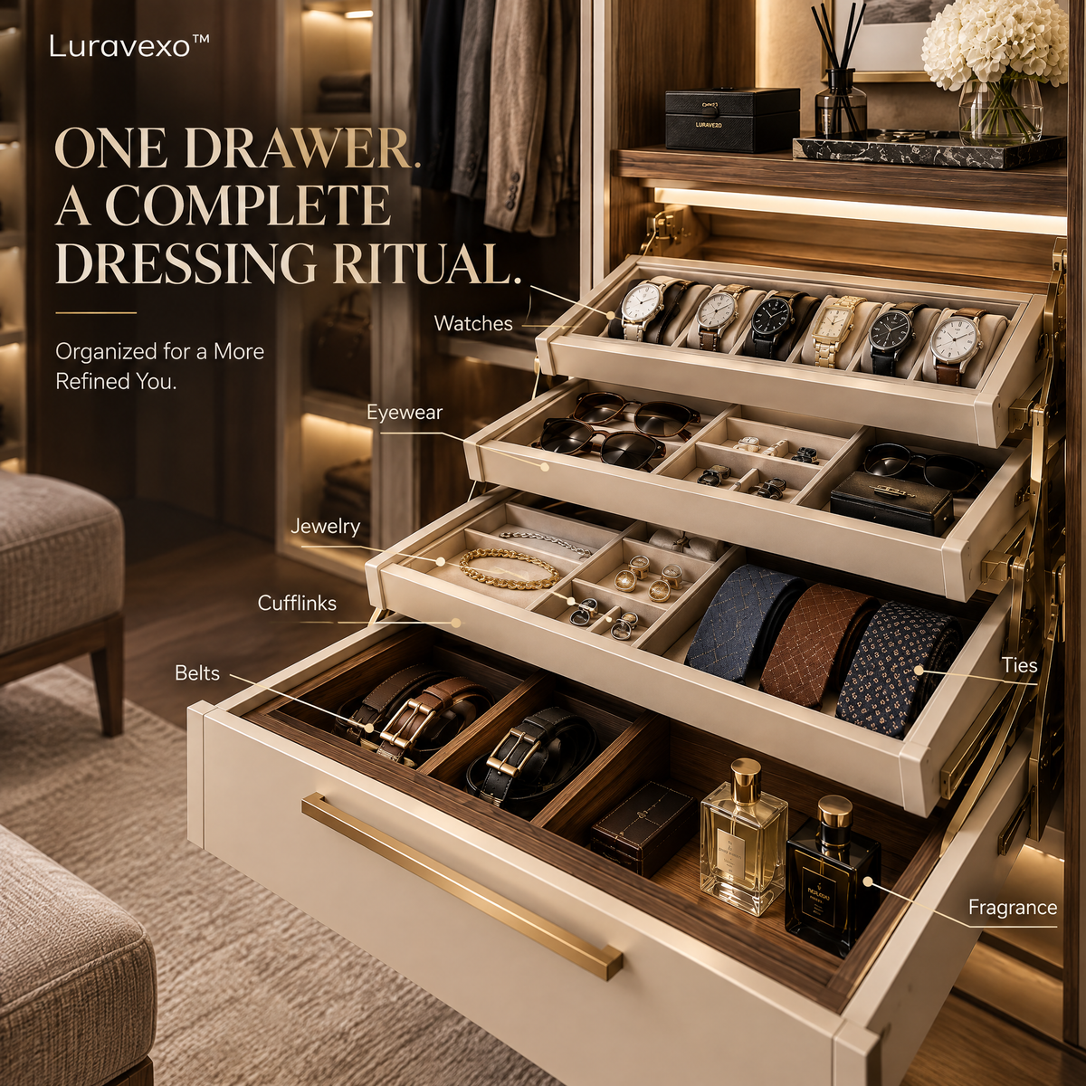 Luravexo™ Accessory Dressing Drawer