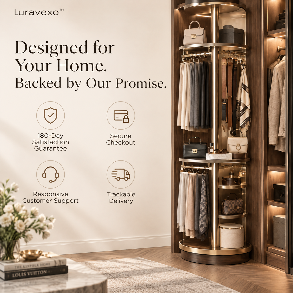 Luravexo™ Rotating Wardrobe Carousel
