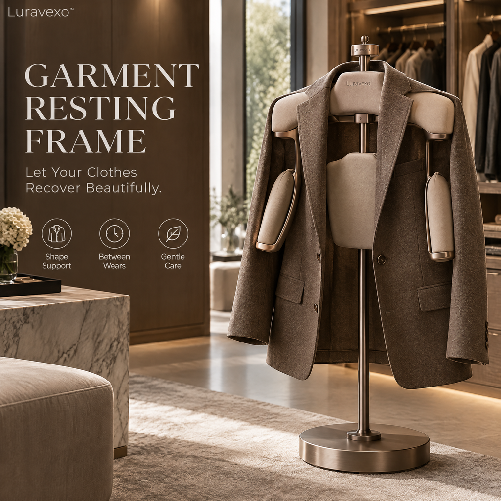 Luravexo™ Garment Resting Frame