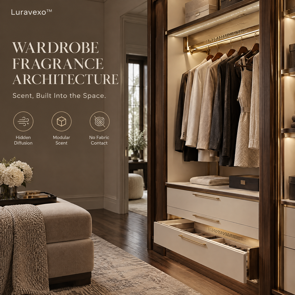 Luravexo™ Wardrobe Fragrance Architecture