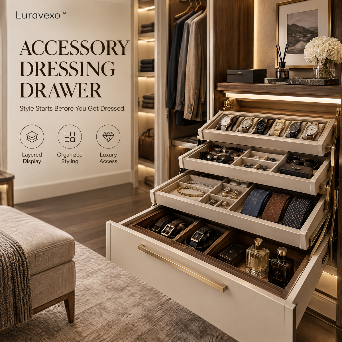 Luravexo™ Accessory Dressing Drawer