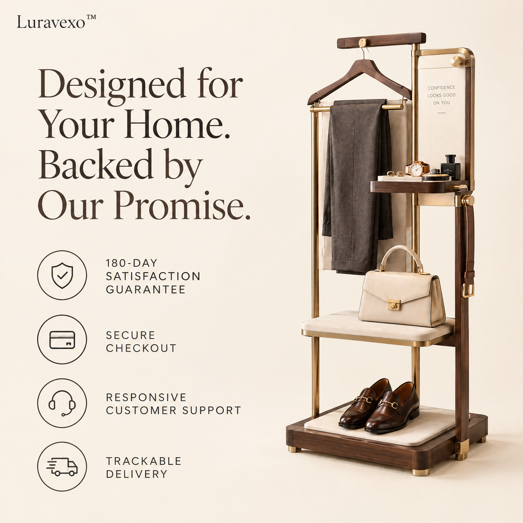 Luravexo™ Outfit Staging Valet