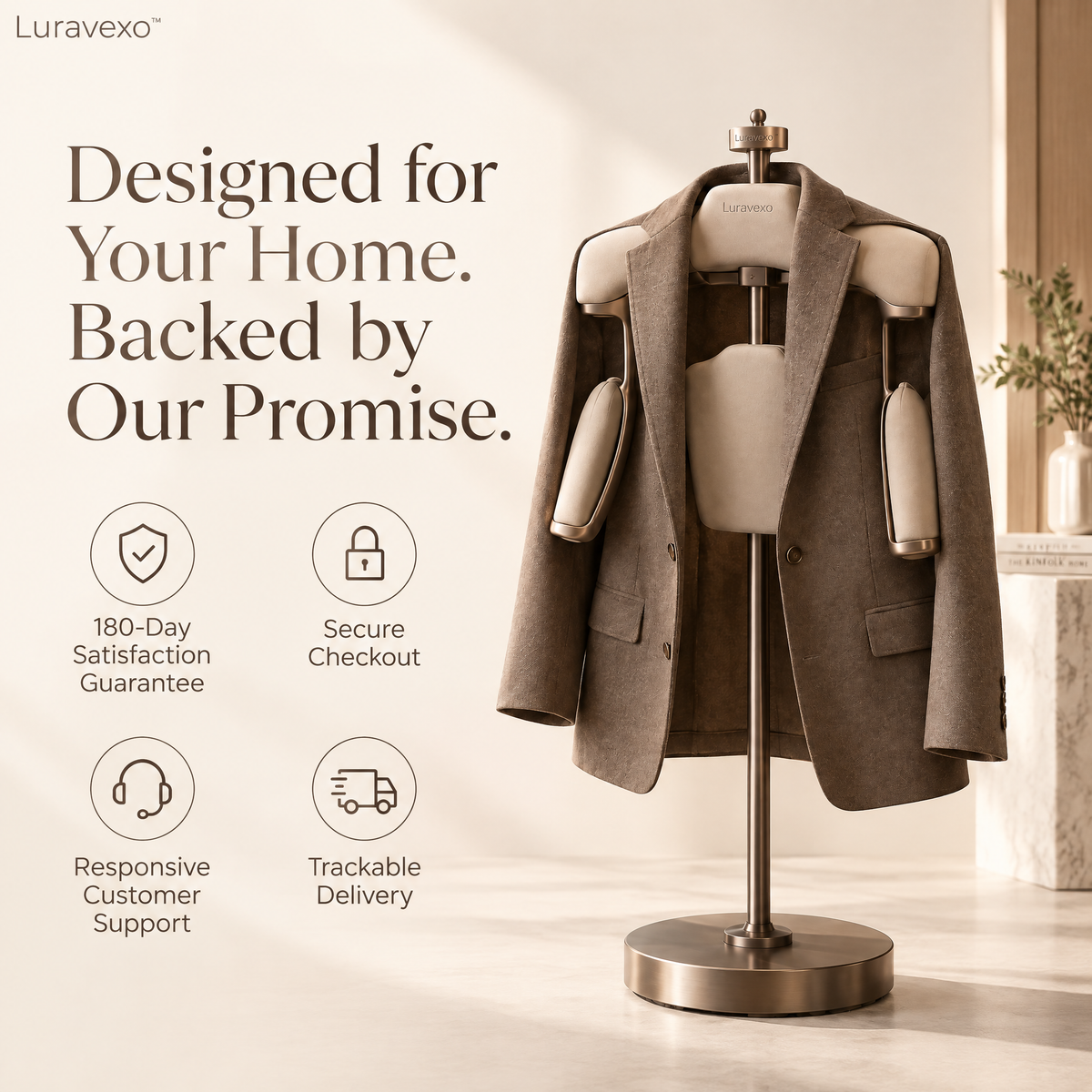 Luravexo™ Garment Resting Frame