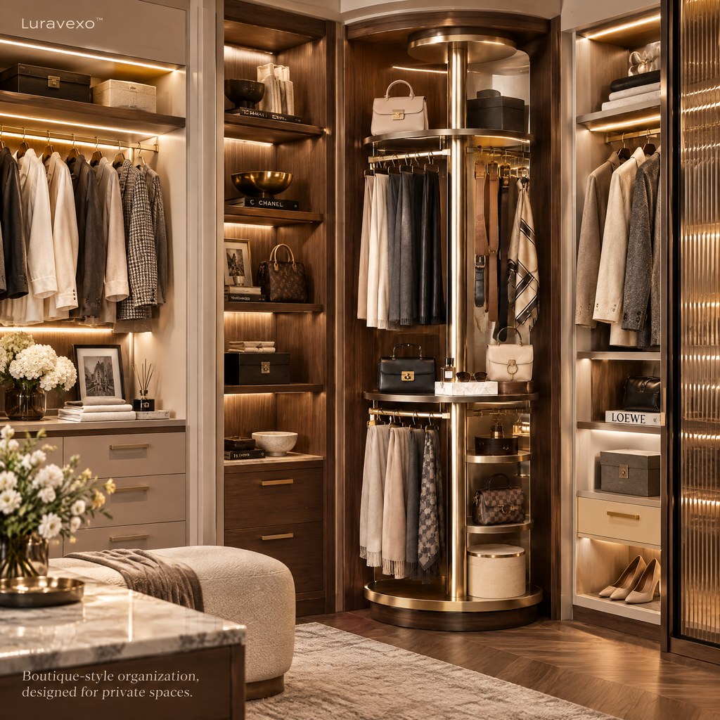 Luravexo™ Rotating Wardrobe Carousel