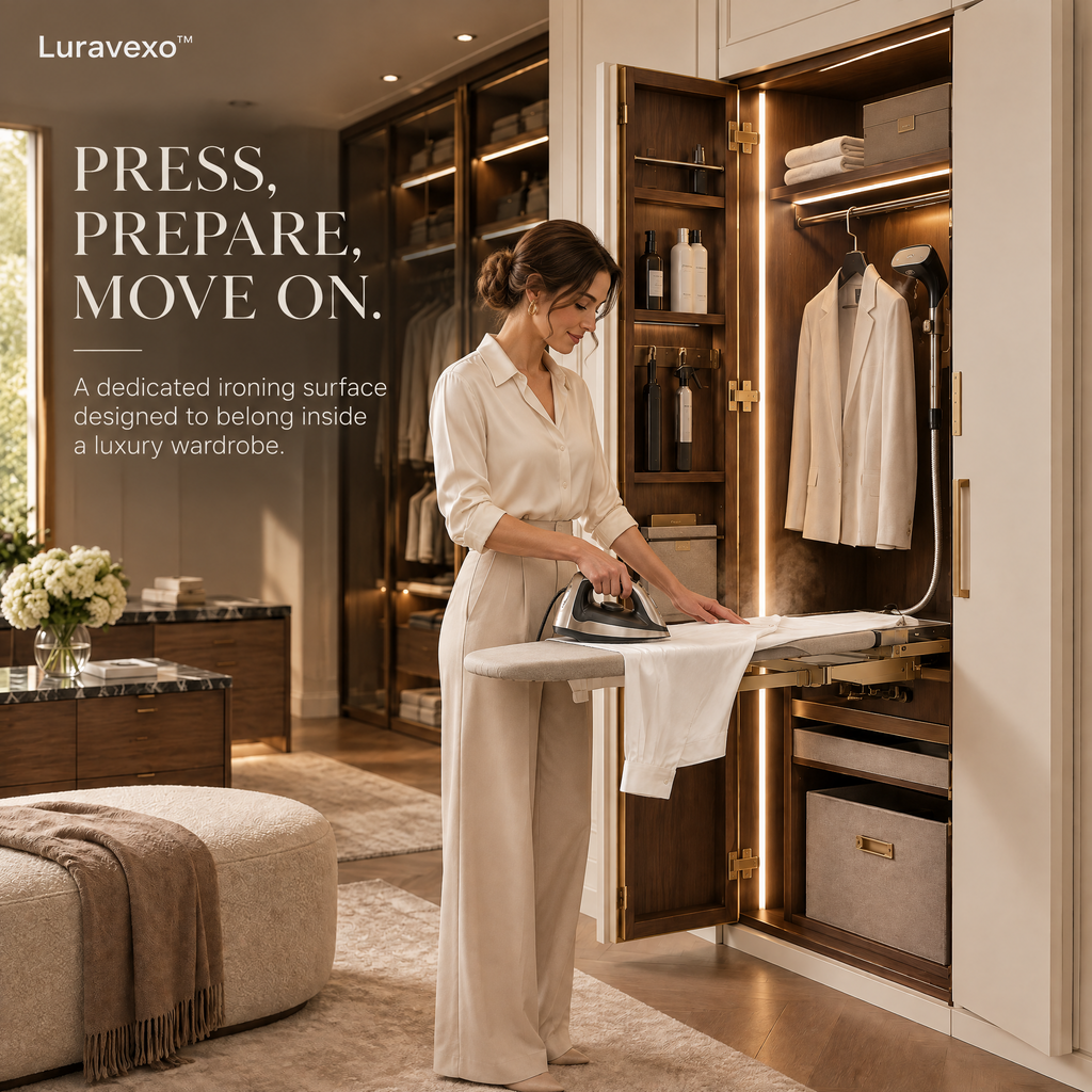 Luravexo™ Hidden Ironing Styling Portal