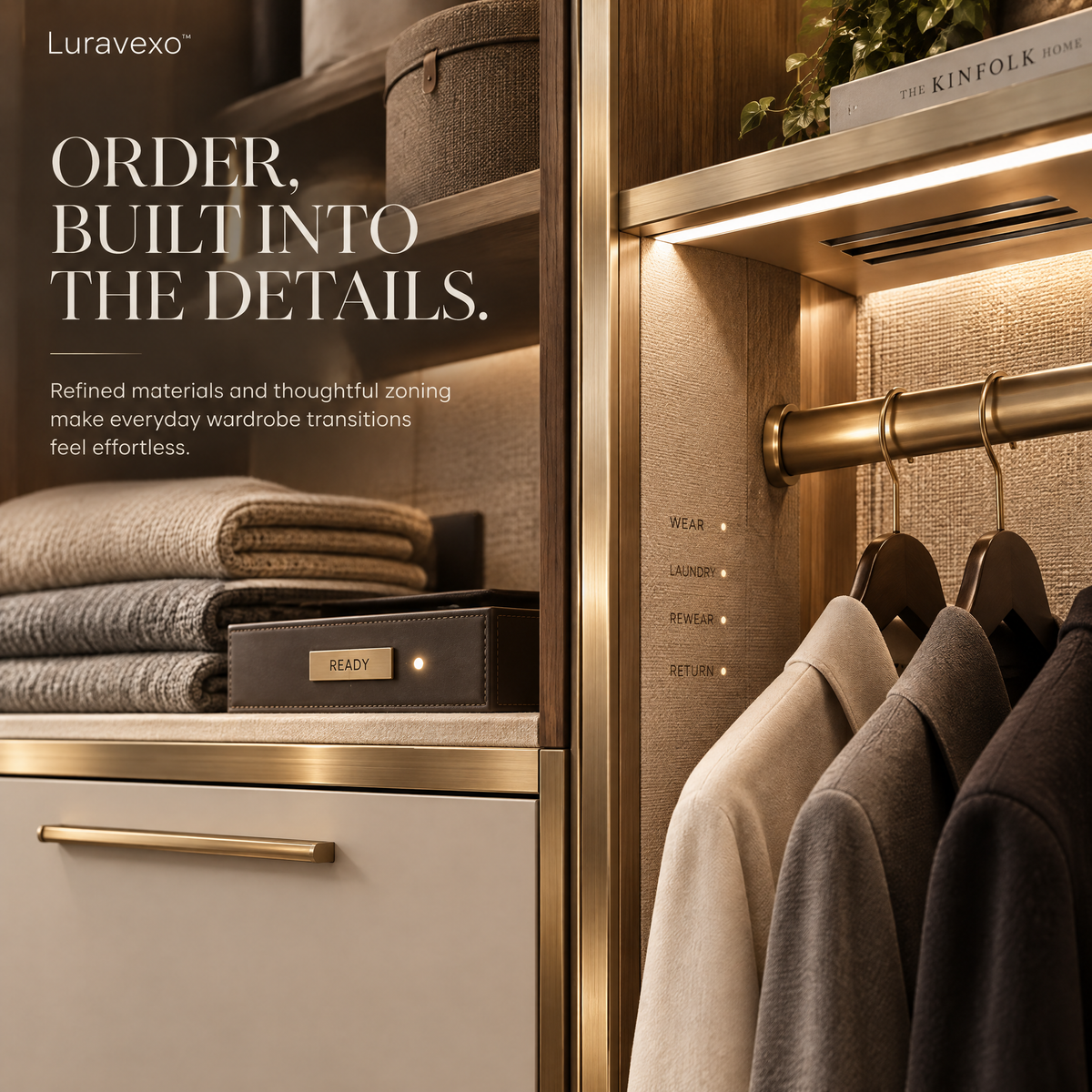 Luravexo™ Wardrobe Transition Zone
