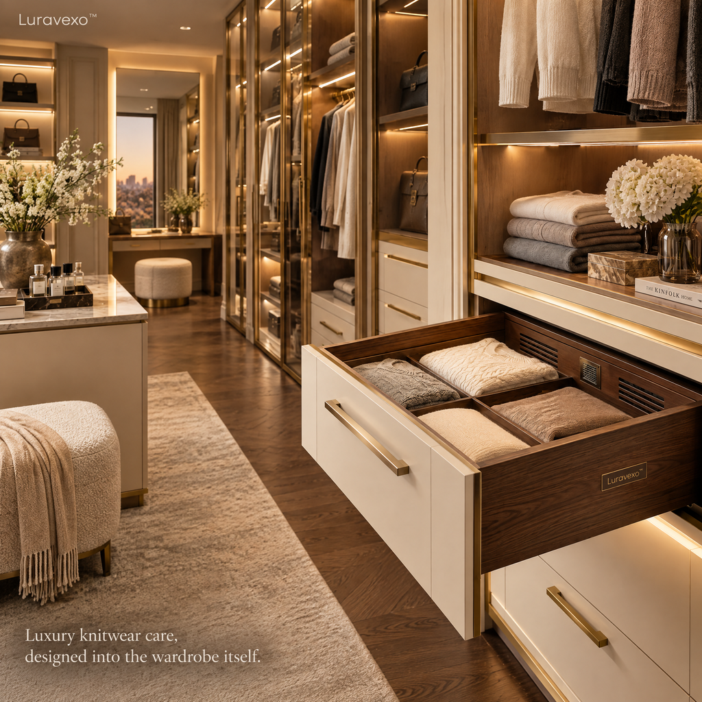 Luravexo™ Climate-Controlled Knitwear Drawer