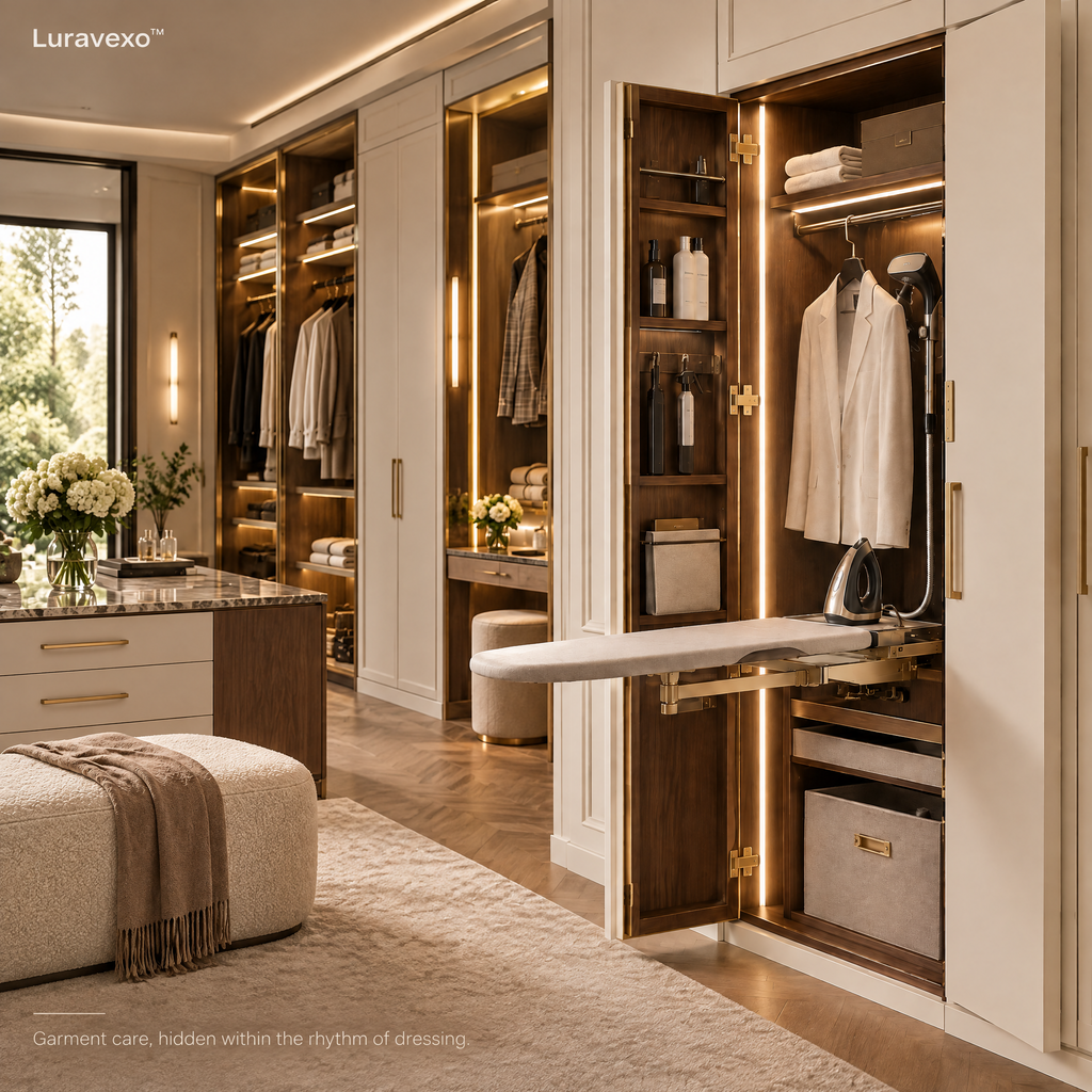 Luravexo™ Hidden Ironing Styling Portal
