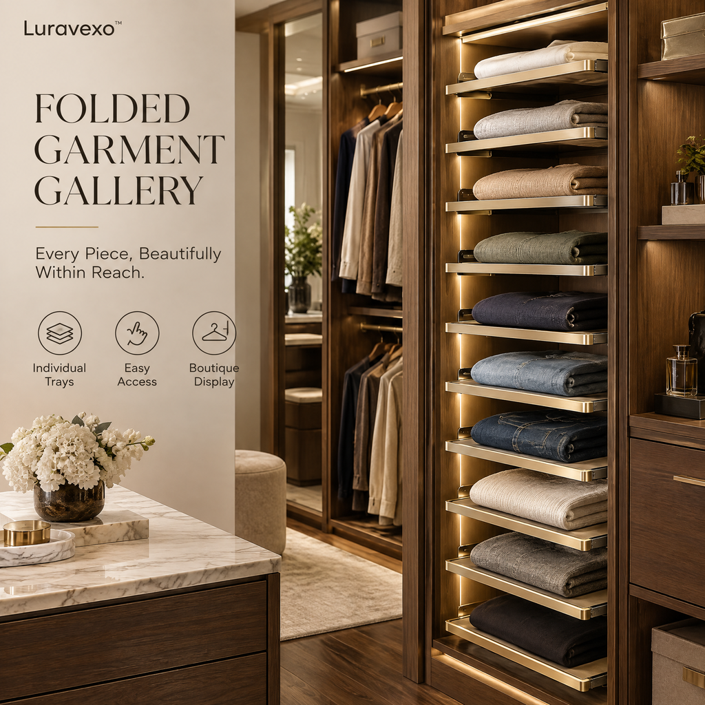 Luravexo™ Folded Garment Gallery