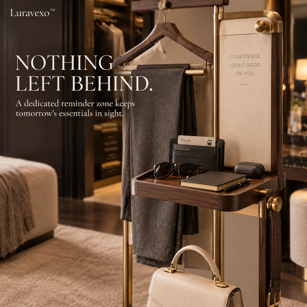 Luravexo™ Outfit Staging Valet