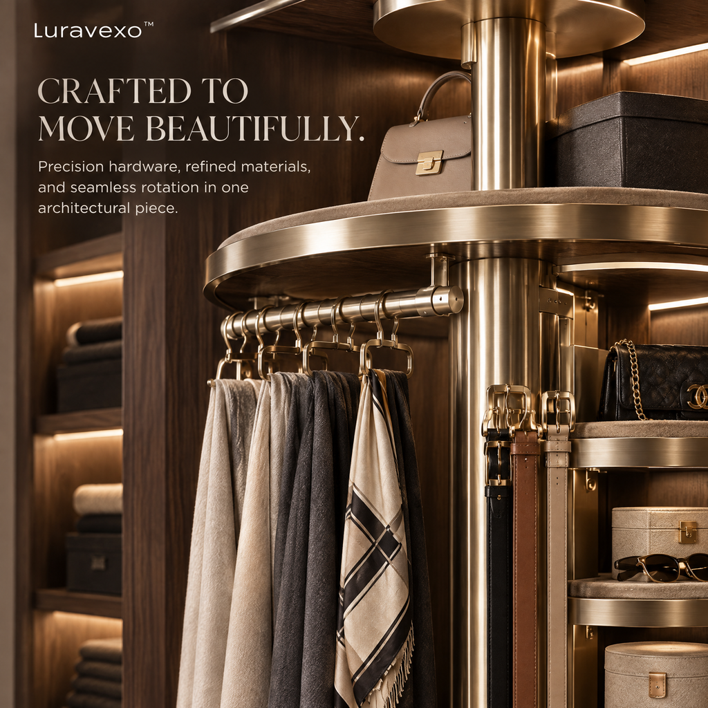 Luravexo™ Rotating Wardrobe Carousel