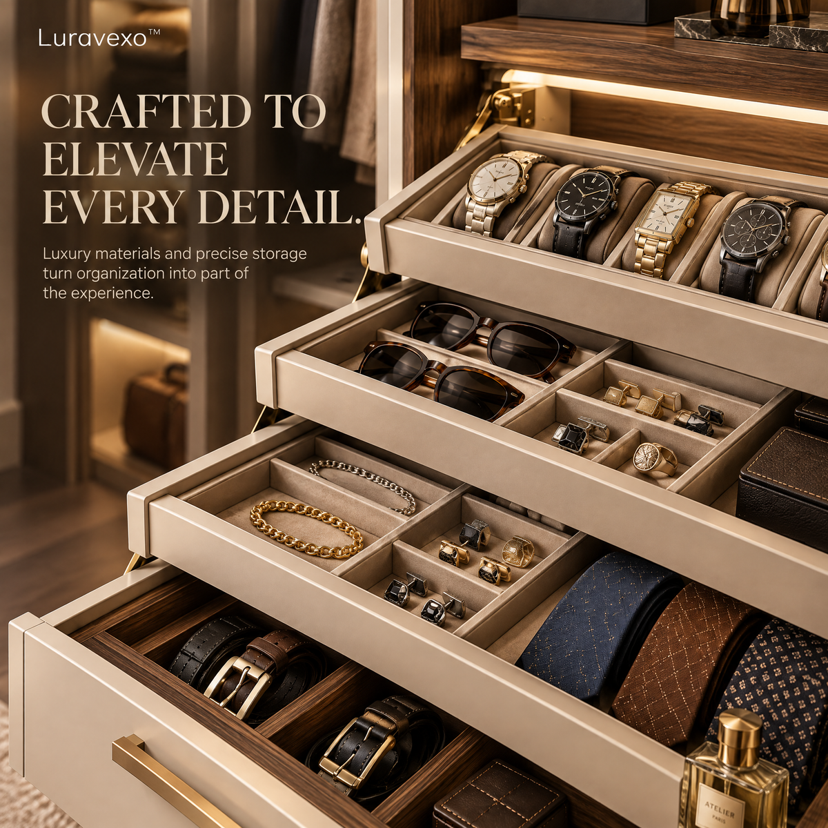 Luravexo™ Accessory Dressing Drawer