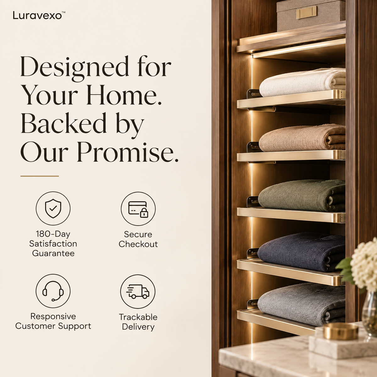 Luravexo™ Folded Garment Gallery